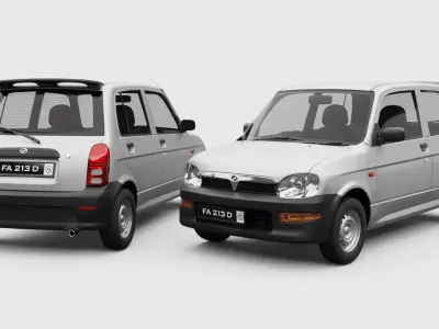 Perodua Kelisa 3D model