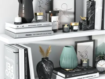 Decorative set 07 3D model