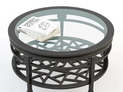 Century Furniture - Ice Ray Cocktail Table 3D model