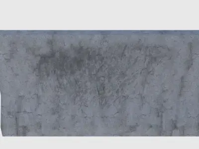 Concrete Road Blocks - Game Ready Low-poly 3D model