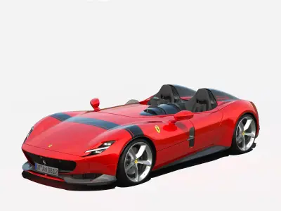Ferrari Monza SP2 3D model