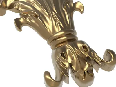  decorative pattern ready for 3D printing 3D model