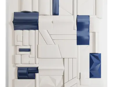 wall decoration 3D model get