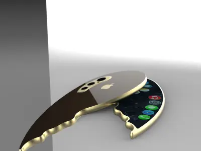 Apple iPhone The Next and Dimensions Low-poly 3D model 3D model