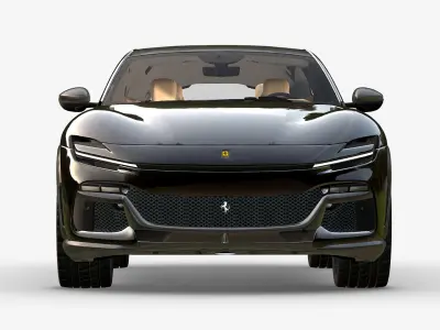 Ferrari Purosangue 2023 3D model