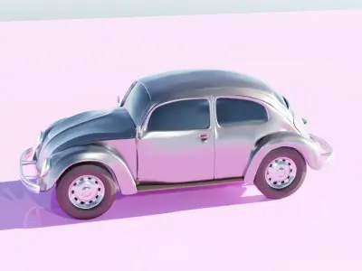 Volkswagen The Beetle 3D model