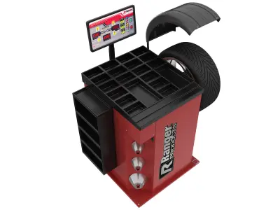 Wheel Balancer 3D model