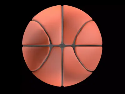 Basketball ball Free 3D model