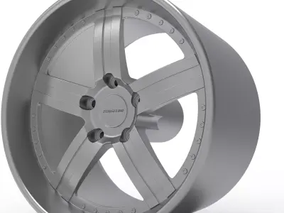 FORGELINE FS3P WHEEL 3D PRINT MODEL 3D print model