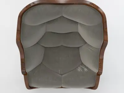 Hexagonal Cocktail Armchair 3D model