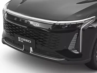 2025 Chery Exeed RX with Interior 3D model