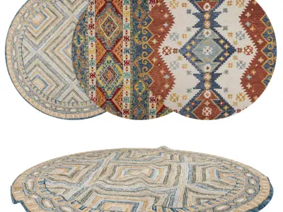 Rugs No 206 Low-poly 3D model