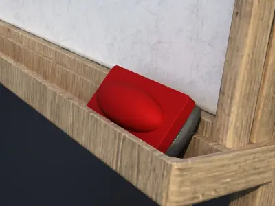 board foldable 3d model 3D model