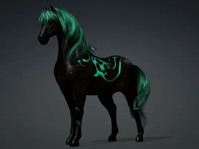 Horse-D5 3D model