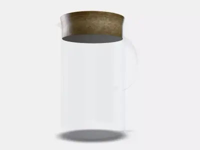 IKEA 365 Jug with lid Low-poly 3D model