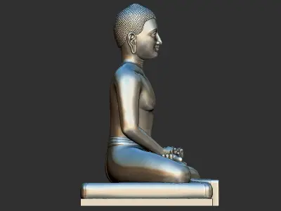 Lord Mahaveer design 3D print model