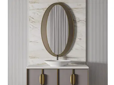 Luxury Bathroom 151 3D model
