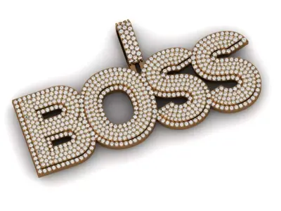  Diamond Pendant  3D print model