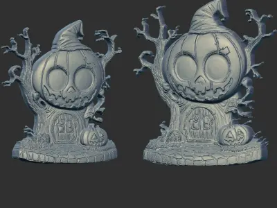 home hallowen decoration 3D print model