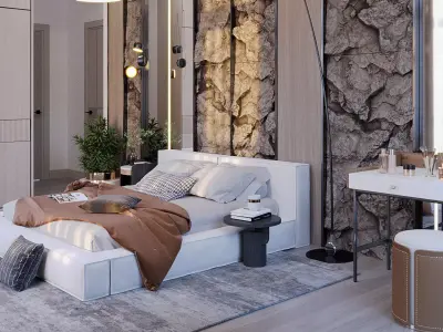 bedroom design 3D model