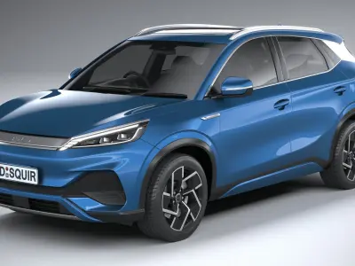 BYD Atto 3 2025 3D model