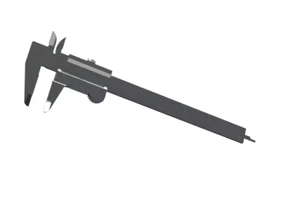 Vernier Caliper 0-150mm 3D model