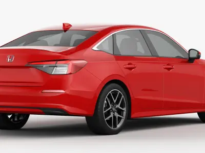 Honda Civic Sedan 2022 3D model