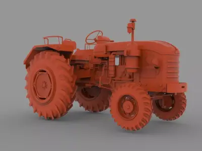 Renault D22 3D print model