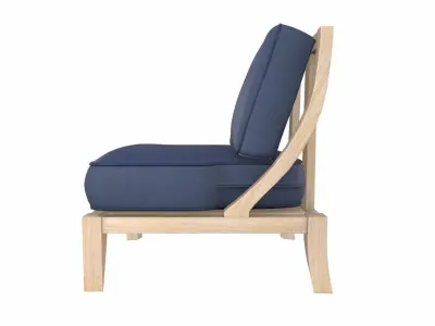 Contemporary Accent Chair 3D model