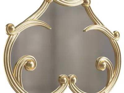 Mirror LIBERTY WOMAN By Seletti 3D model