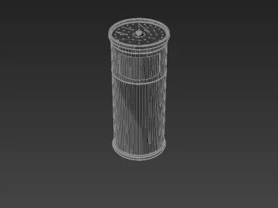 Asphits Column Asphit Grid 3D model