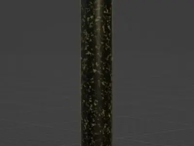 Fancy Column Free low-poly 3D model