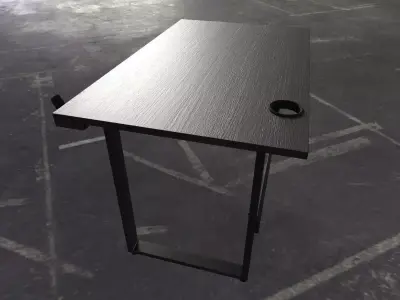 Table  3D model