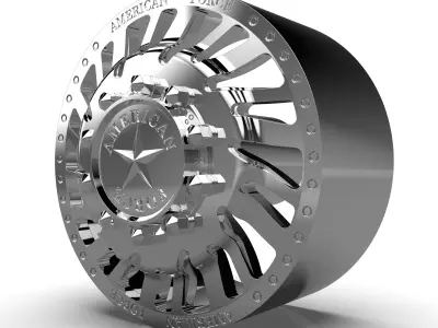 AMERICAN FORCE H92 THRUST DRW WHEEL 3D print model
