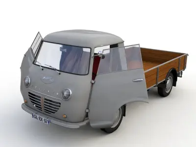 GOLIATH EXPRESS 1100 PICKUP 1957 3D model