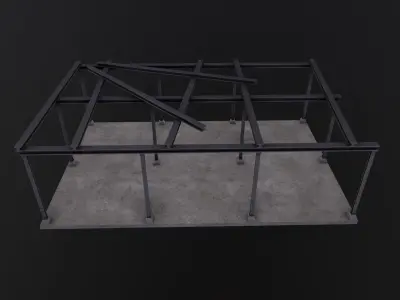 Construction Prop 3D Model Low-poly 3D model