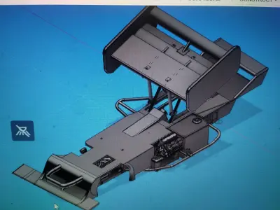 12 inch wheel base super modified 3D print model