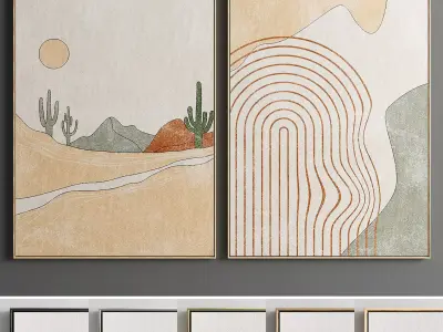 Photo Frame 175 Low-poly 3D model