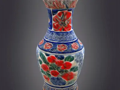 Chinese Vase 3D print model