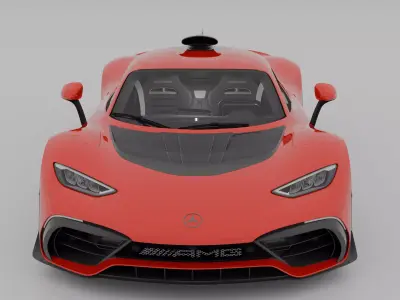 Mercedes-AMG One 3D model