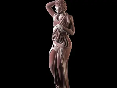 Figure1 statue of aphrodite 3D model
