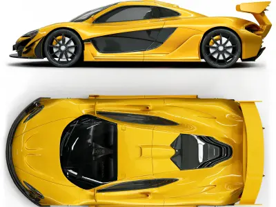 McLaren p1 3D model