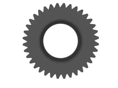 Gear for Electric Bicycle T36 D48 3D print model