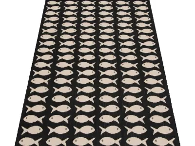 Rug Set 2408 3D model