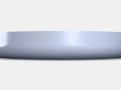 BONDTOLVAN Wall clock Low-poly 3D model