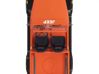 jeep 3 offroad 3D model