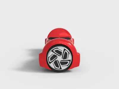 H1 HOVERBOARD Low-poly 3D model