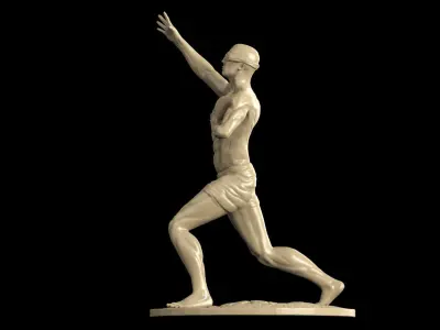 Human Statue 3D print model