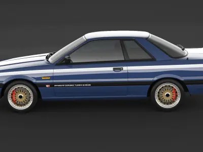 Nissan Skyline R31 GTS Nismo 3D model