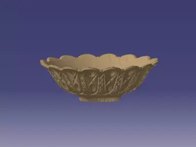 kenzo shallow large bowl for print and produce 3D print model